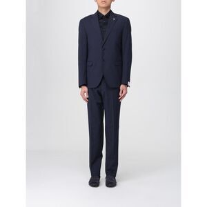 Manuel Ritz Men Manuel Ritz Single-Breasted Suit In Wool Blend